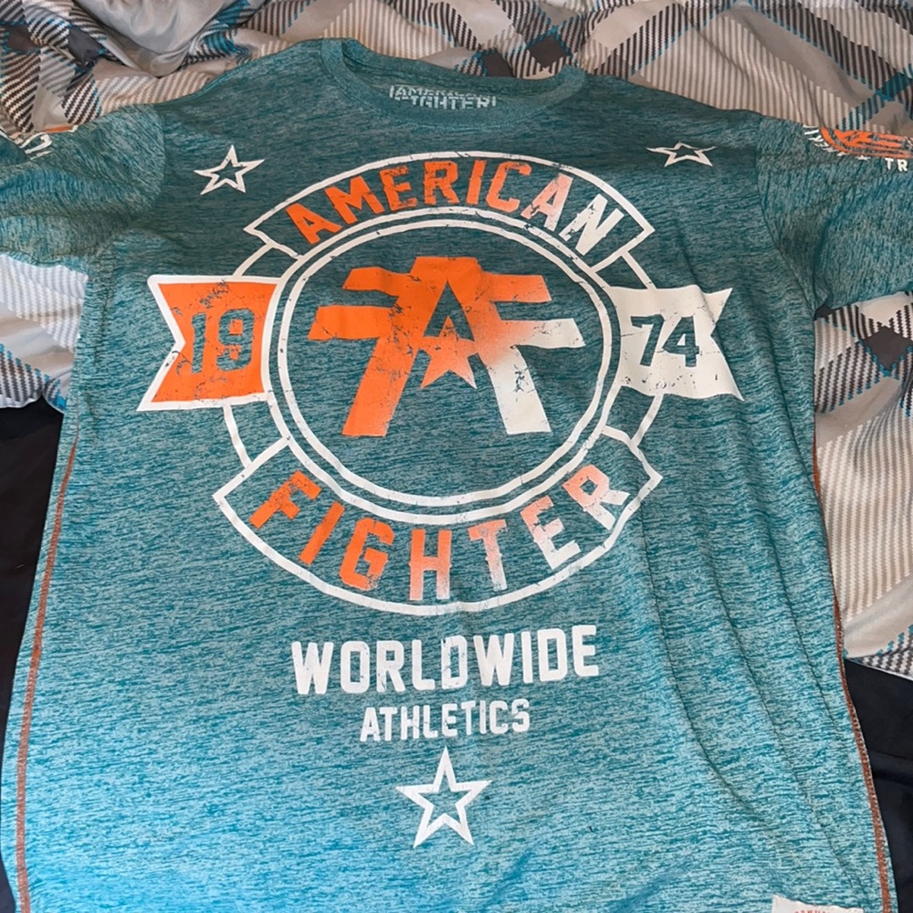 American fighter shirt